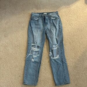 Altar’d state size 27 blue ripped jeans